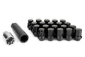Rays Lug Nuts 17Hex Lock & Lug Nut-Black - M12x1.25