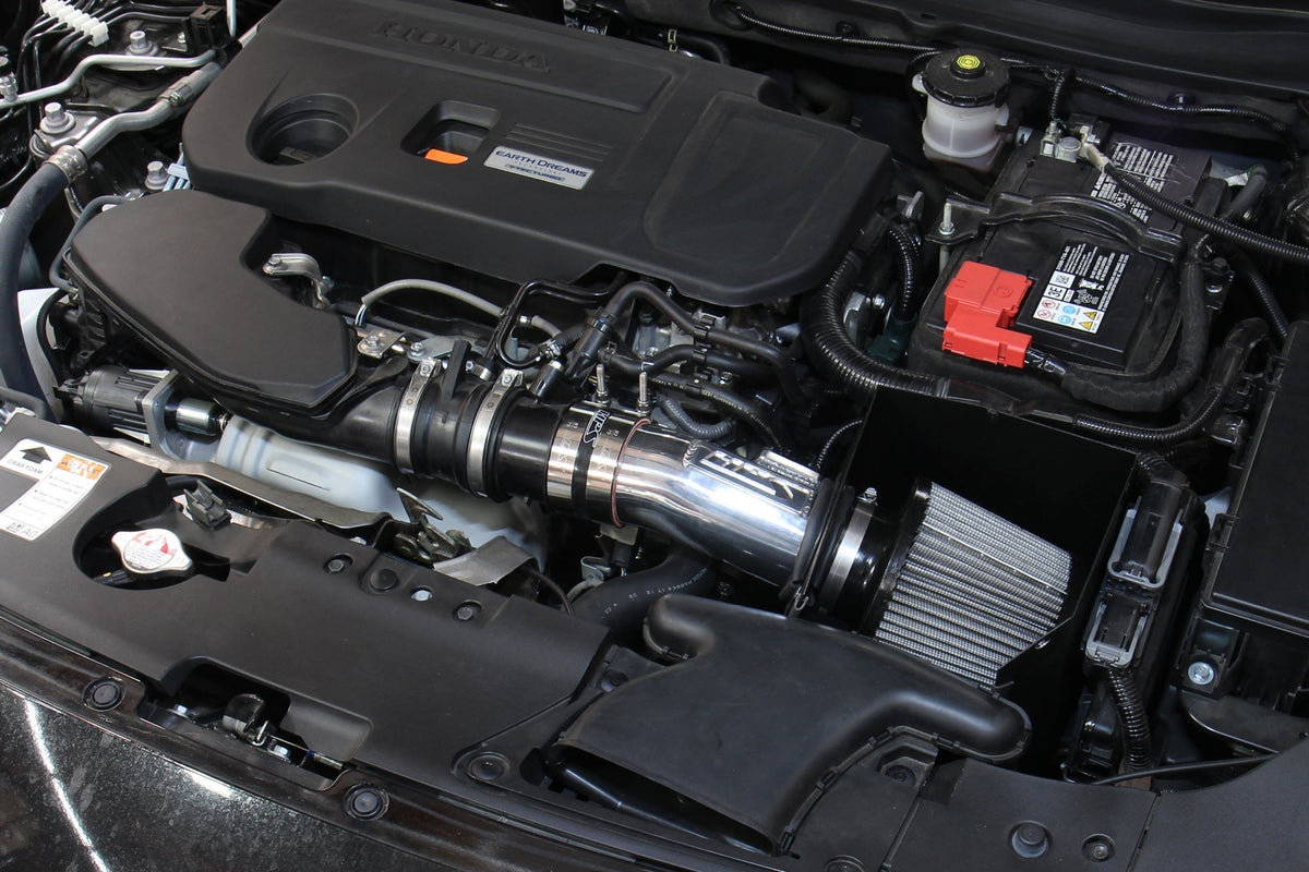 HPS Performance Air Intake Kit 2018-2022 Honda Accord 2.0L Turbo, Includes Heat Shield, 827-656