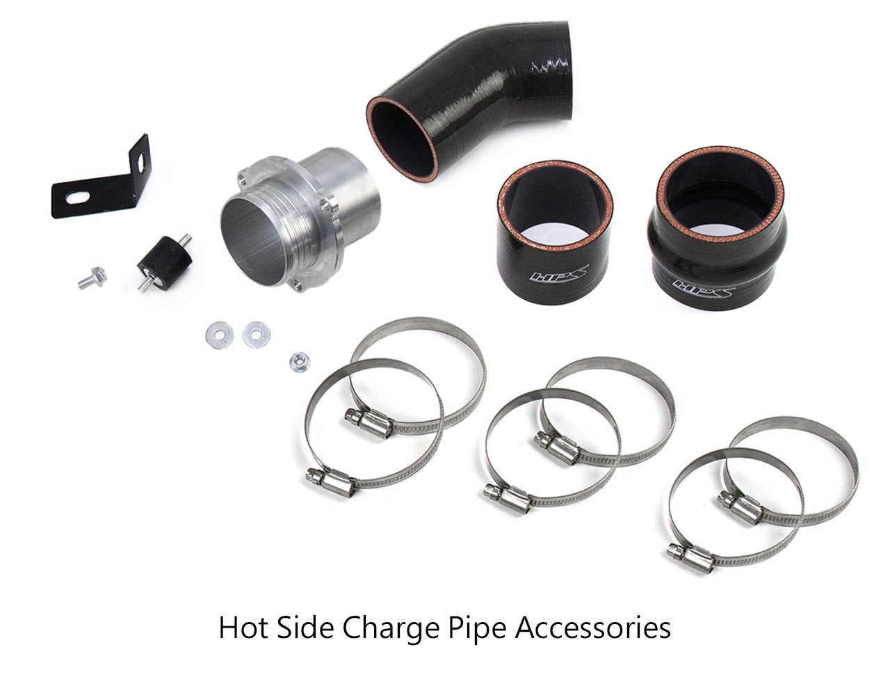 HPS Intercooler Charge Pipe, Volkswagen 2015-2019 Golf R 2.0L Turbo, Exclude 7-DSG Transmission