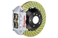 Brembo Gran Turismo Drilled Brake Kit 4 Piston 2-Piece Silver Rear - 2013-2016 Scion FR-S / 2013-2020 Subaru BRZ / 2017-2019 Toyota 86