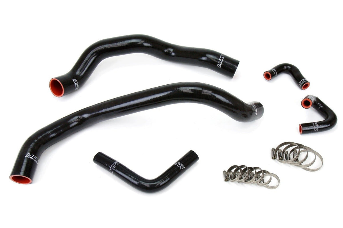 HPS Black Reinforced Silicone Radiator and Heater Hose Kit Coolant Ford 01-04 Mustang 3.8L 3.9L V6
