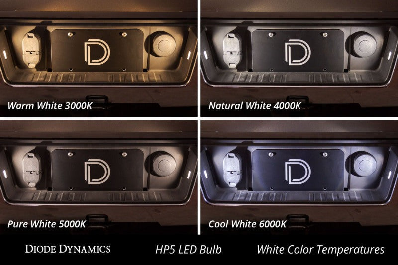 Diode Dynamics 194 LED Bulb HP5 LED Natural - White (Pair)