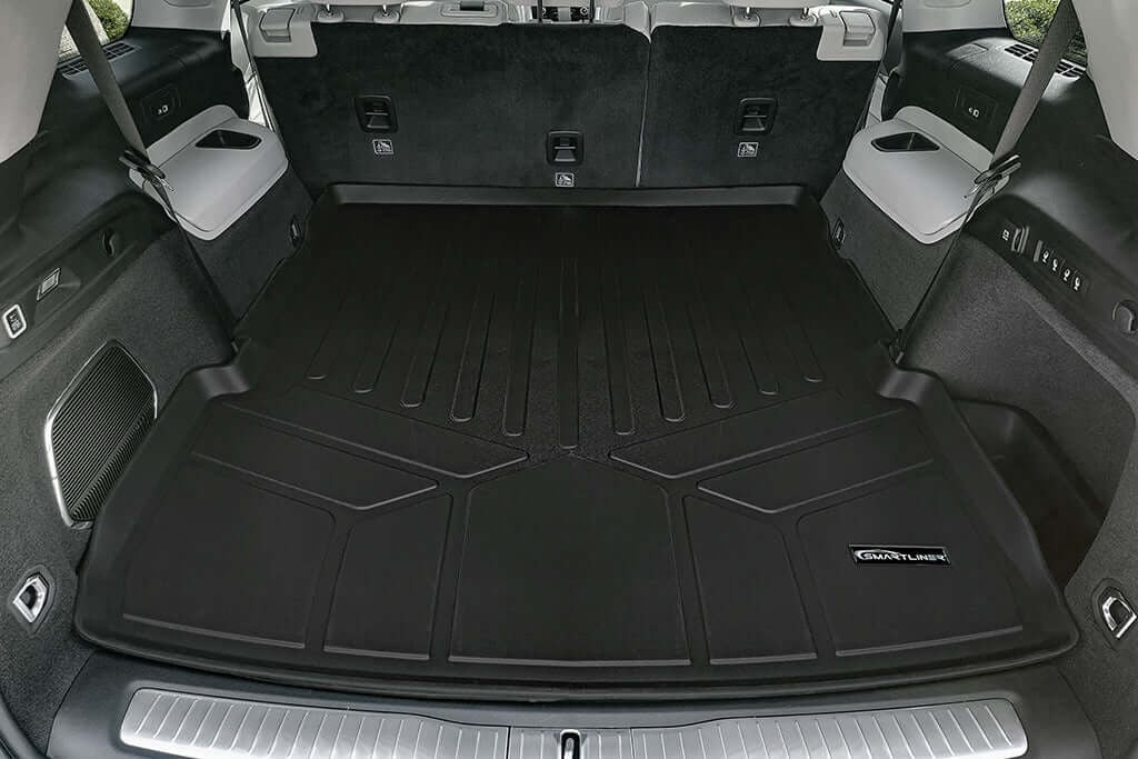 SMARTLINER Floor Liners for 2021-2026 Jeep Grand Cherokee L (2nd Row Bucket) With Center Console (No subwoofer)