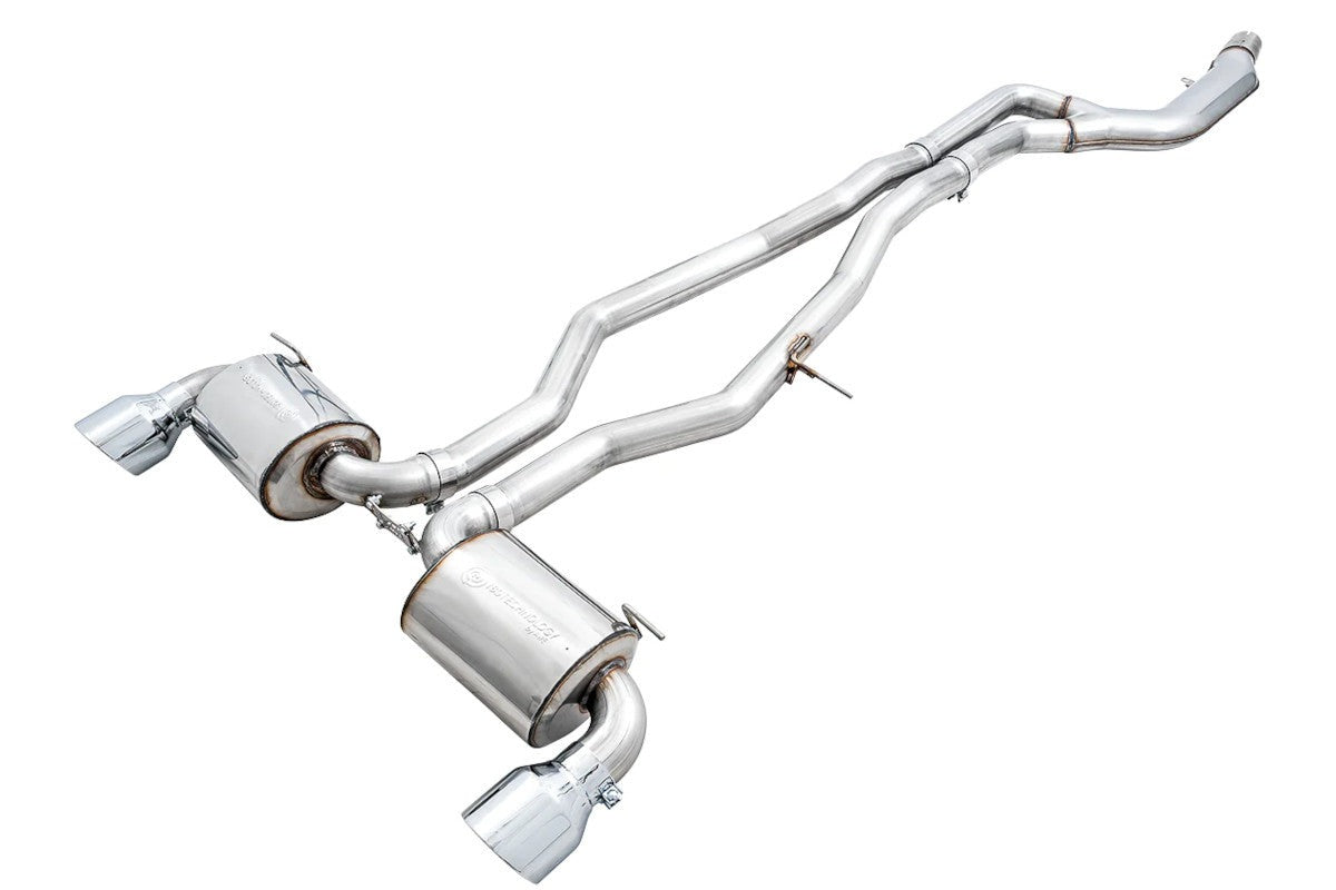 AWE Non-Resonated Touring Edition Exhaust - 2020-2024 Toyota GR Supra