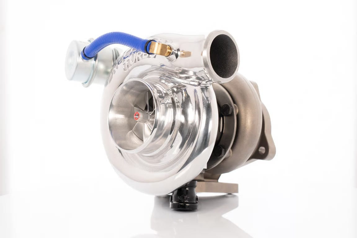 Precision Turbo & Engine GEN 2 55MM SUBARU BOLT-ON TURBO W/STOCK COMP COVER INLET & 20 PSI ACTUATOR
