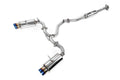 Invidia N1 Catback Exhaust - Titanium Burnt Tips - 2013-2024 Scion FR-S / Subaru BRZ / Toyota 86