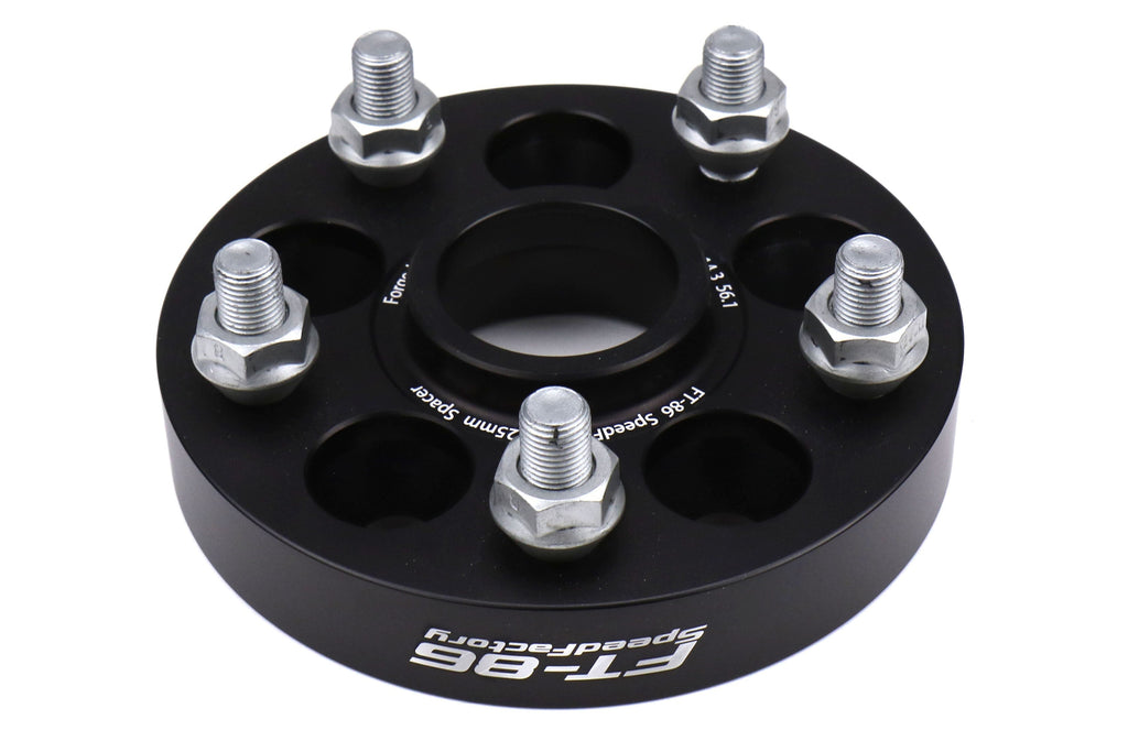 FT-86 SpeedFactory 5x100 to 5x114.3 25mm Forged Aluminum Wheel Adapters - Universal