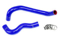 HPS Reinforced Blue Silicone Radiator Hose Kit Coolant Nissan 07-08 350Z VQ35HR