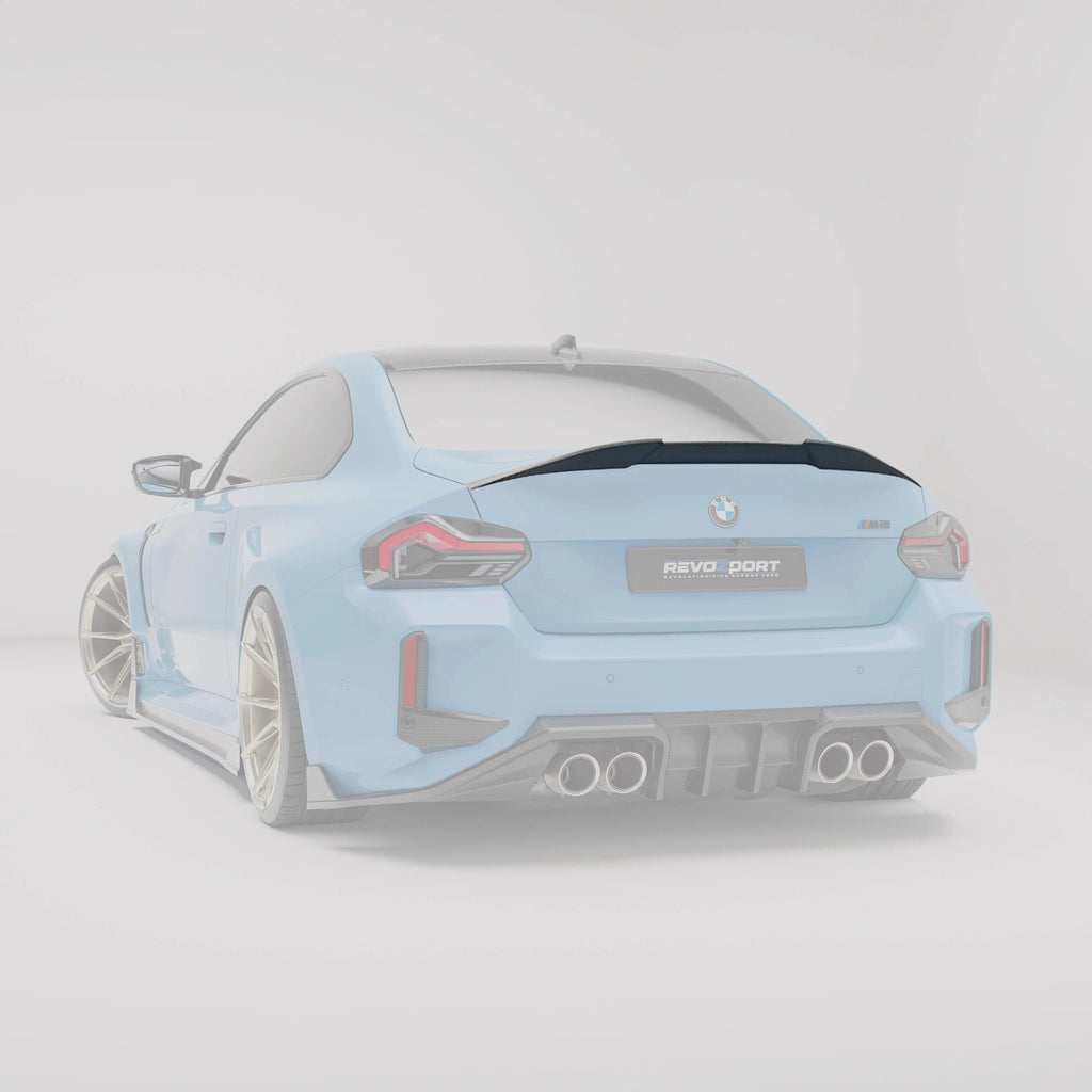 Revozport Carbon Fiber Rear Spoiler for BMW G87 M2