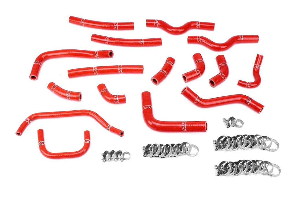HPS Silicone Heater Coolant Hose Kit Complete 16pcs Set, Lexus 03-07 LX470 4.7L V8 J100, 57-1911