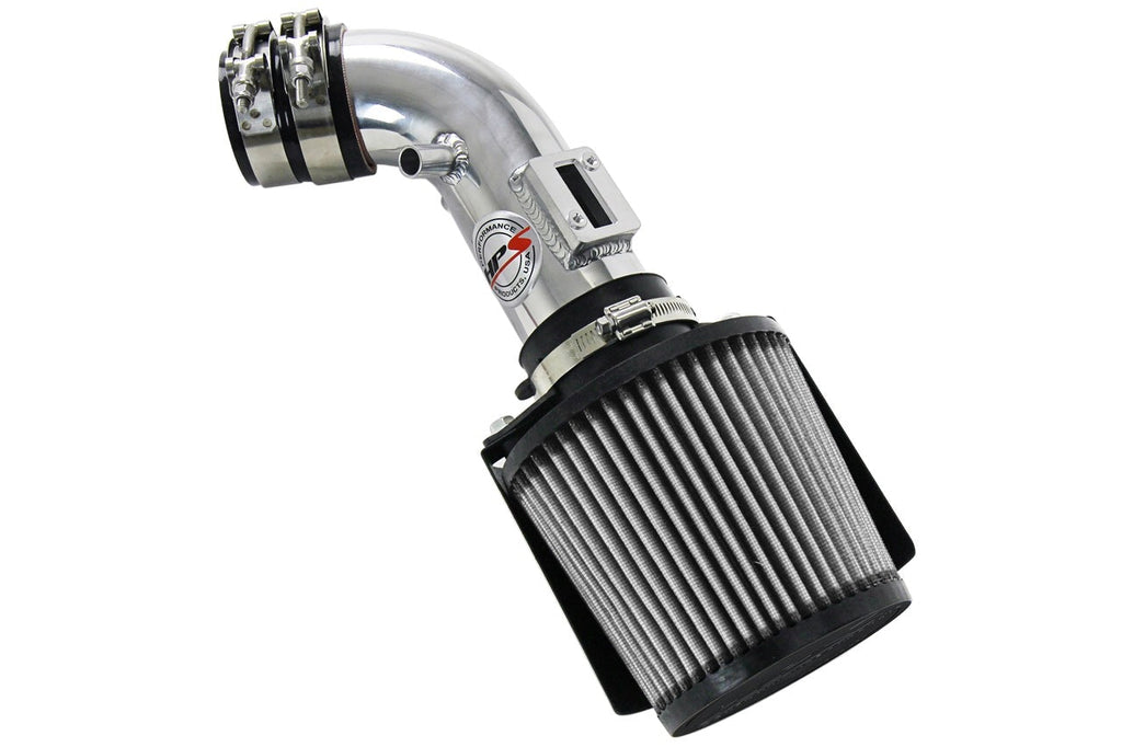 HPS Performance Shortram Air Intake Kit 2006-2011 Honda Civic 1.8L, Includes Heat Shield, Polish