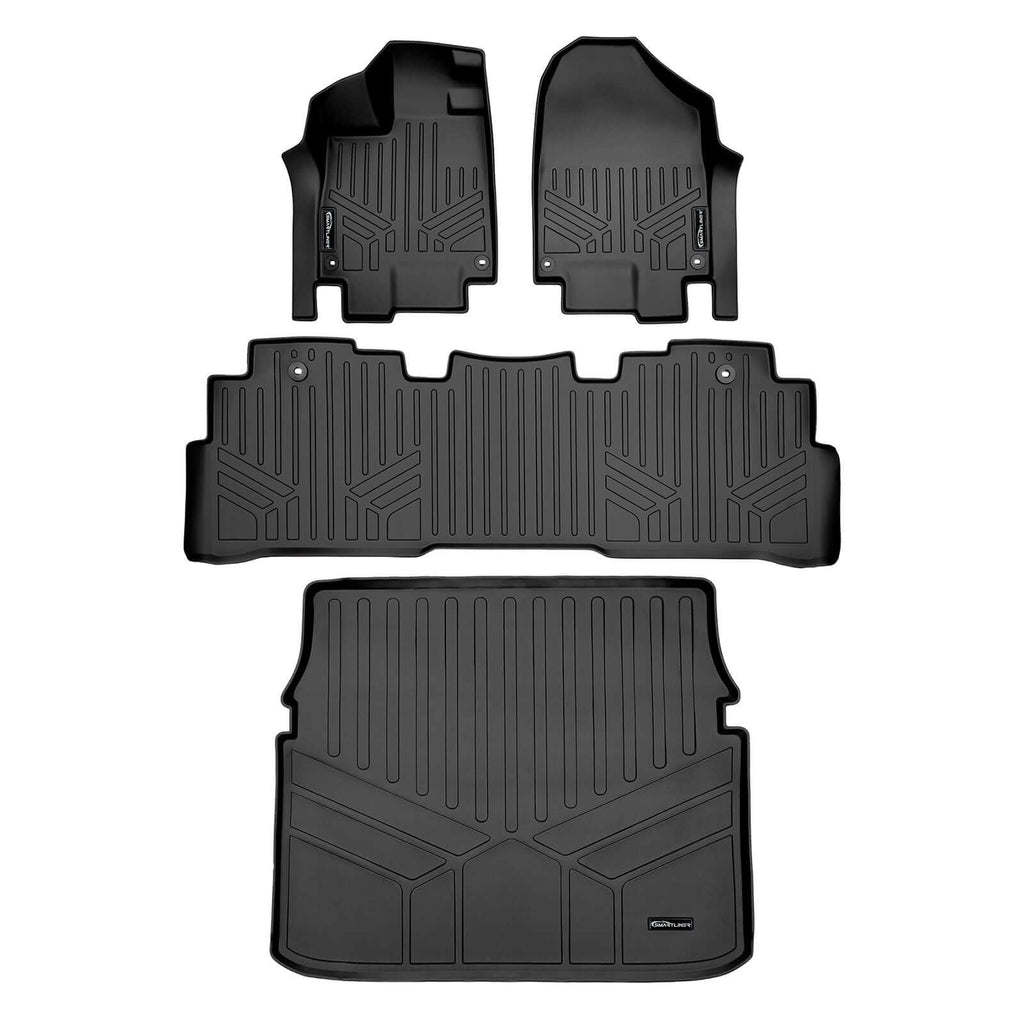 SMARTLINER Custom Fit Floor Liners For 2018-2026 Honda Odyssey