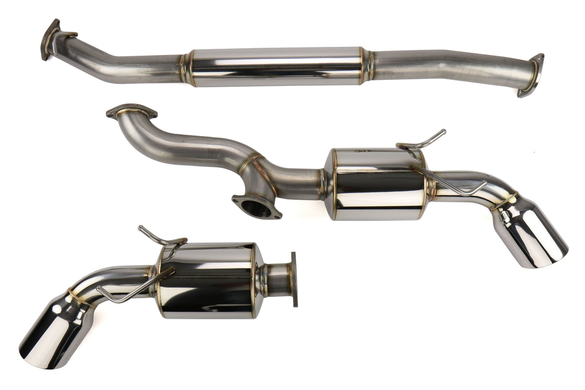 Greddy Evo GT Cat Back Exhaust - 2017-2024 Subaru BRZ