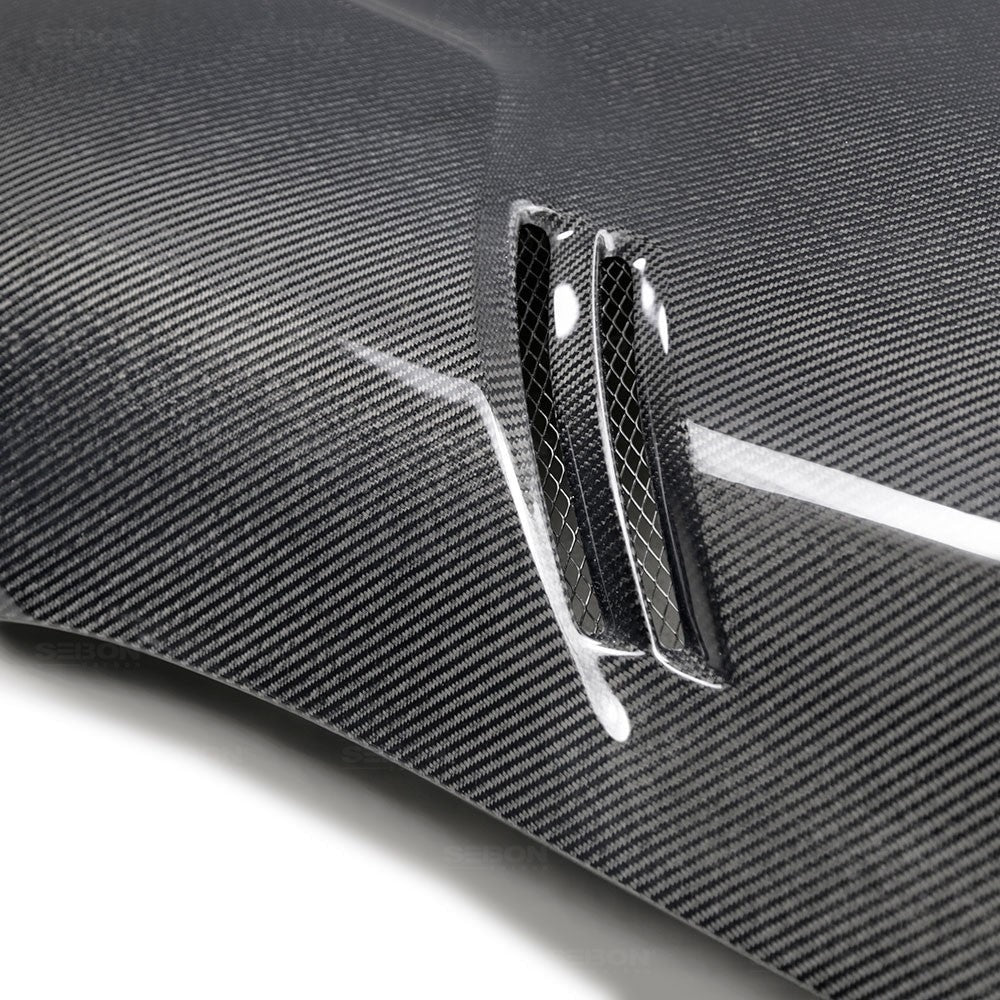 Seibon VS-Style Double-Sided Carbon Fiber Hood - 2020-2021 Toyota A90 Supra