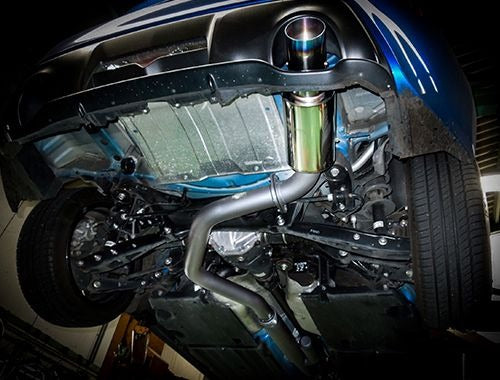 HKS Hi-Power Single Exit Exhaust - 2013-2024 Scion FR-S / Subaru BRZ / Toyota GR86