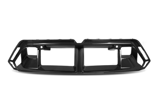 G90/G99 M5 OEM Style Dry Carbon Fiber Front Bumper Center Trim