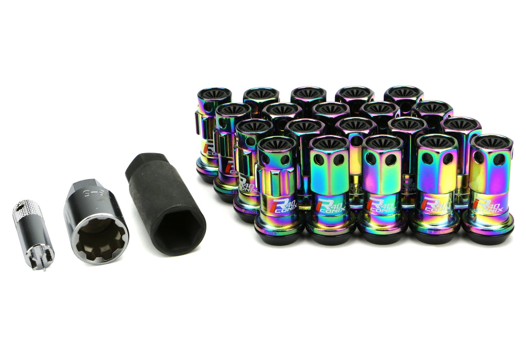 Project Kics R40 Iconix Lug Nuts W/ Lock - M12x1.25