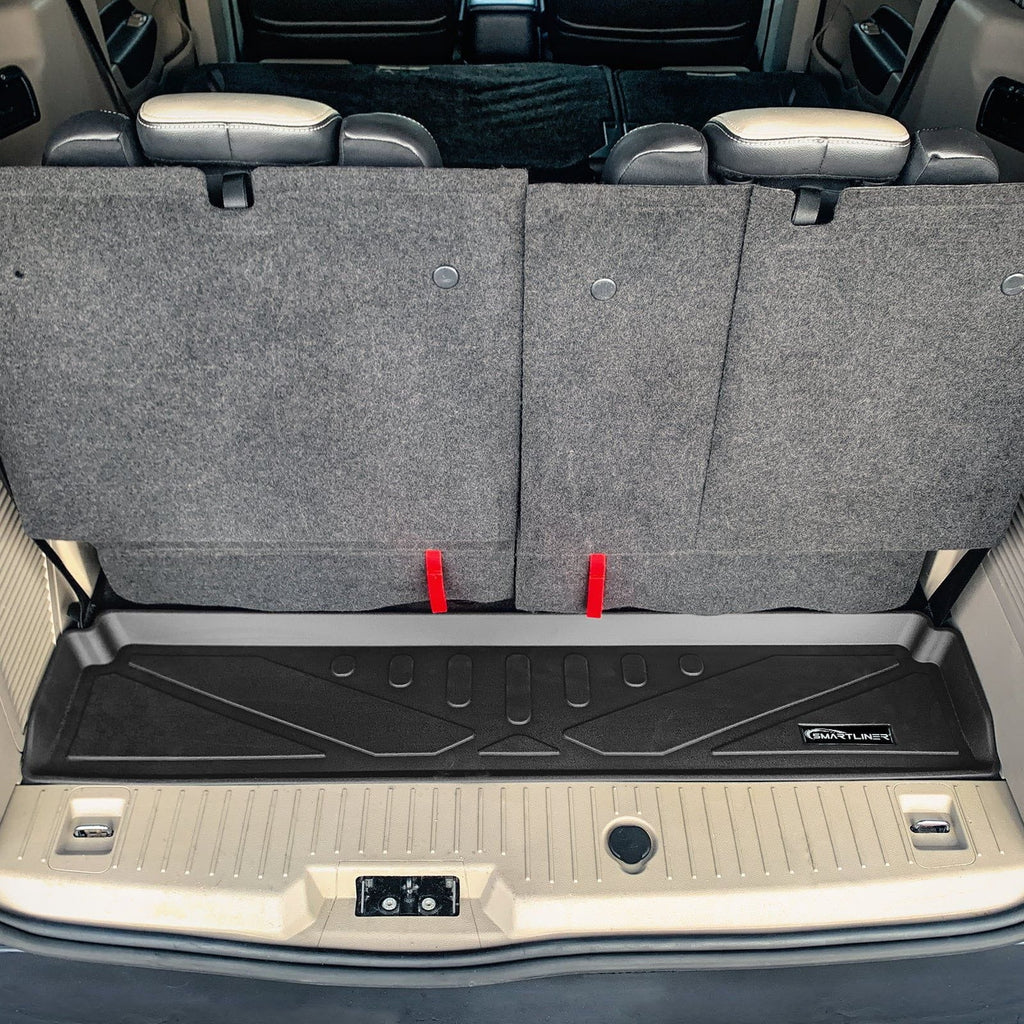 SMARTLINER Floor Liners for 2014-2020 Transit Connect With Carpet (Long Wheelbase & 2nd Row Bucket Seats)