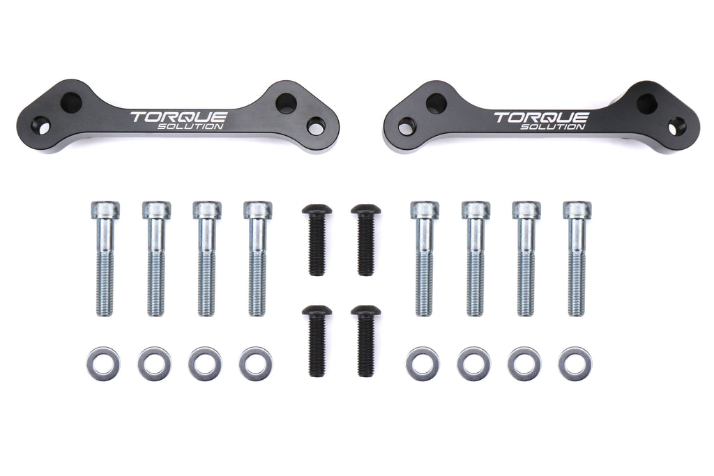 Torque Solution Rear Brake Caliper Adapter - 2008-2021 Subaru WRX / 2013-2021 Scion FR-S / Subaru BRZ / Toyota 86 / 2009-2014 Forester