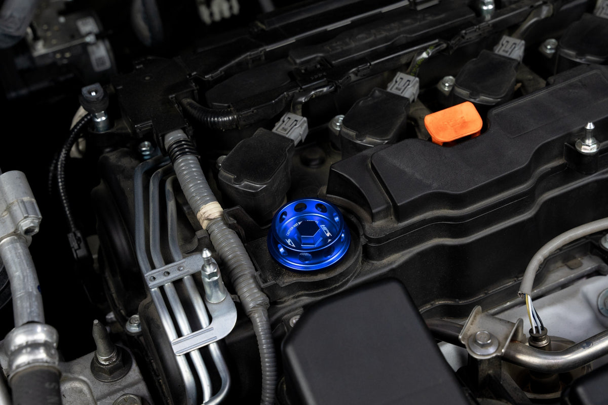 HPS Performance Billet Aluminum Oil Cap for Honda B C D F H J K L R Series Engine