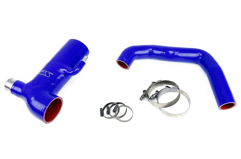 HPS Performance Blue Reinforced Silicone Post MAF Air Intake Hose + Sound Tube 2pc Kit - 2013-2016 Scion FR-S / 2013-2020 Subaru BRZ / 2017-2020 Toyota 86