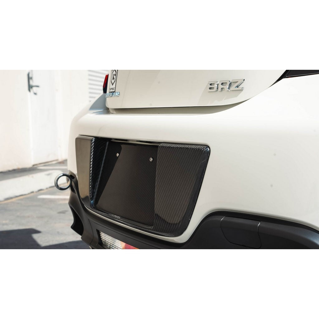 APR Performance Carbon Fiber License Plate Frame - 2022-2024 Subaru BRZ /Toyota GR86