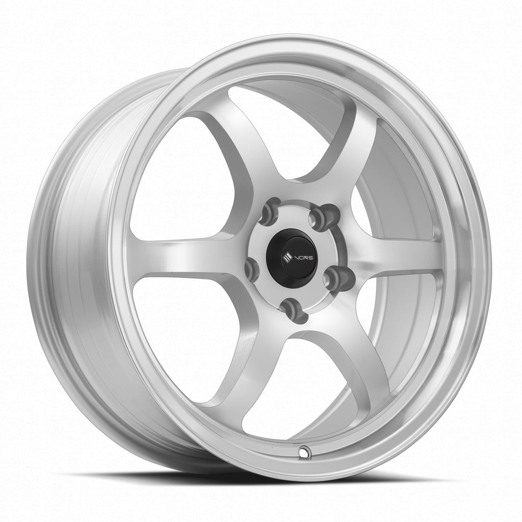 VORS LT61 17" 5x112 Silver Machined Face