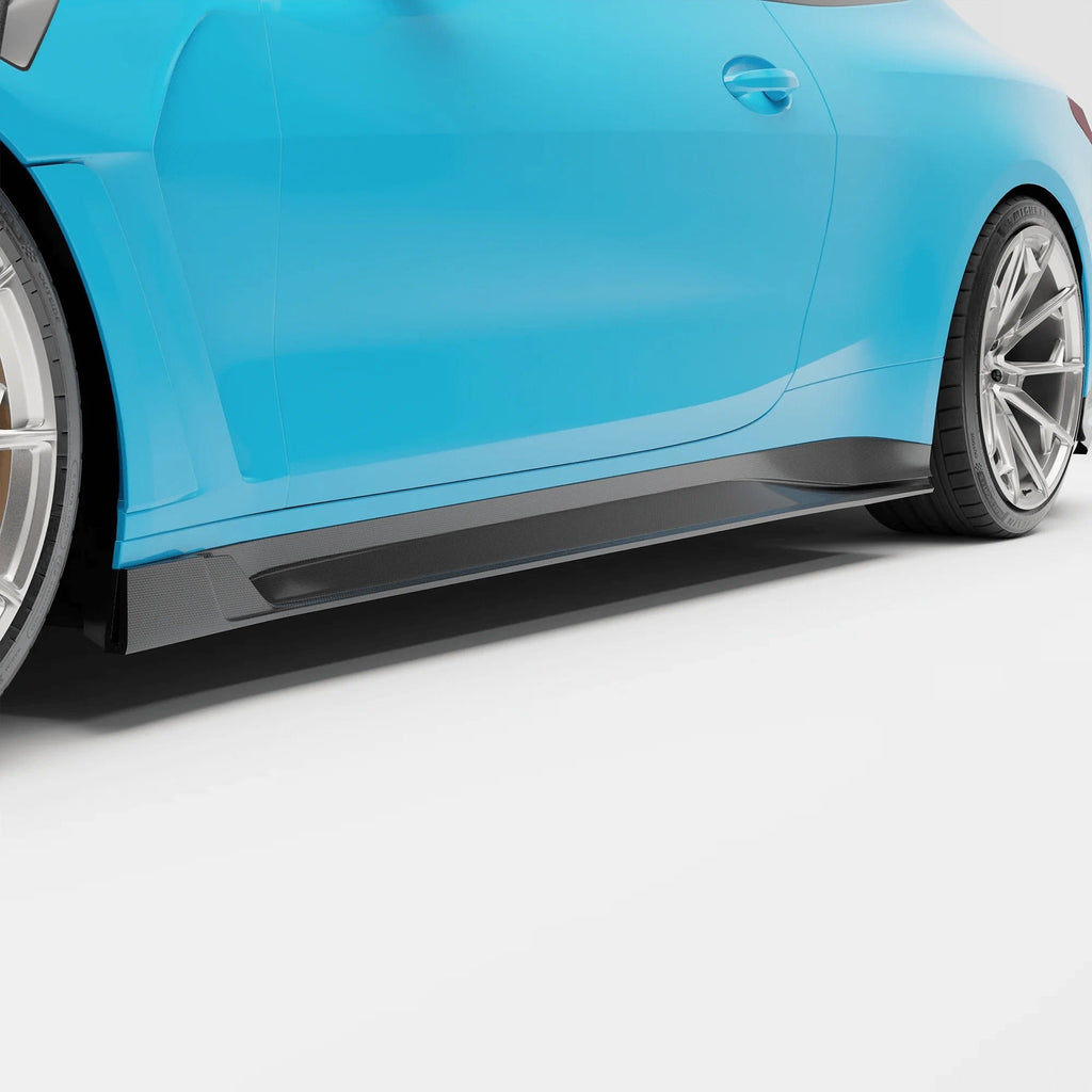 Revozport Carbon Fiber Side Skirts for BMW G82 G83 M4 2021-2024