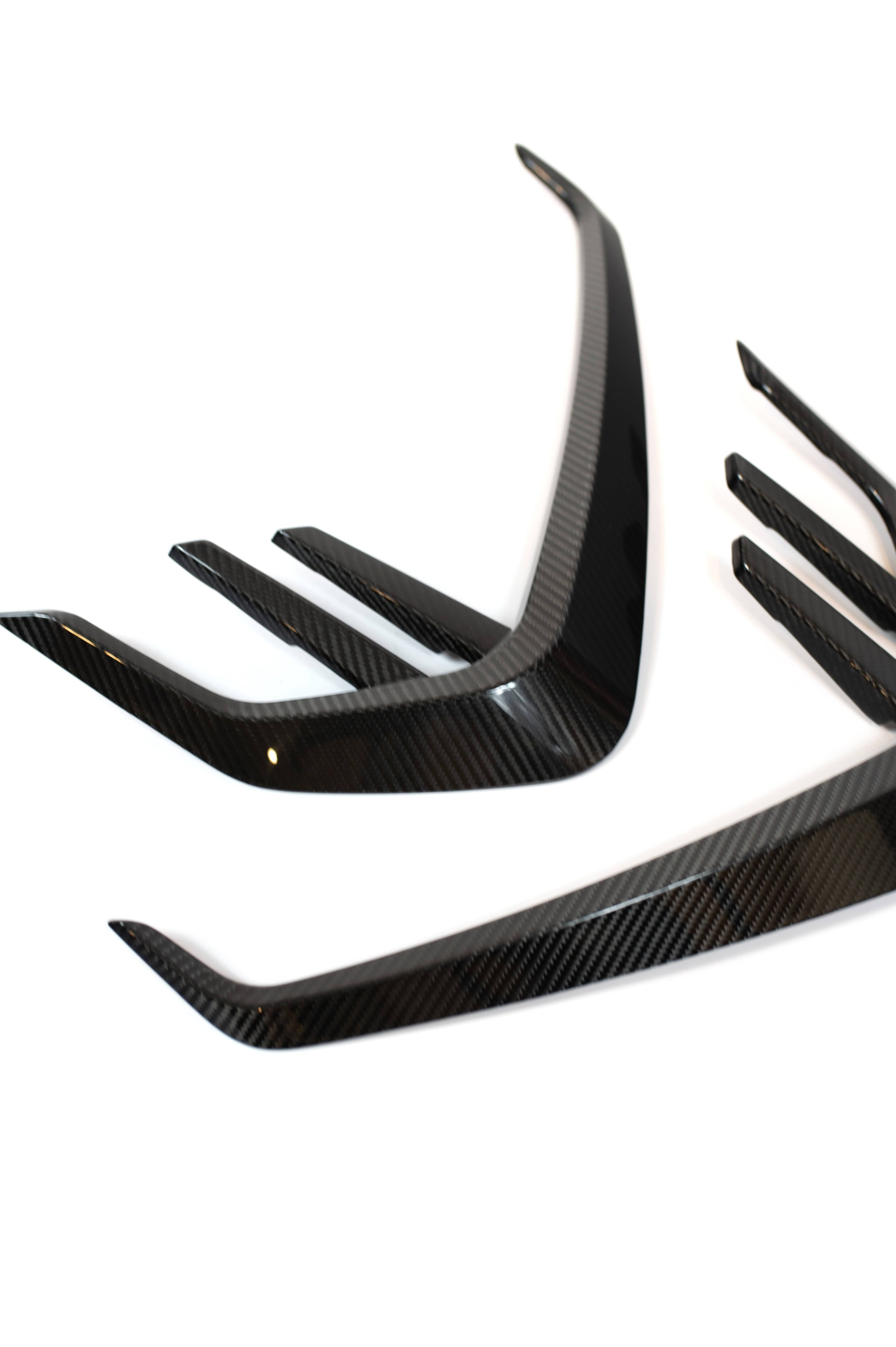 G8X Dry Carbon Fiber Fender Accents