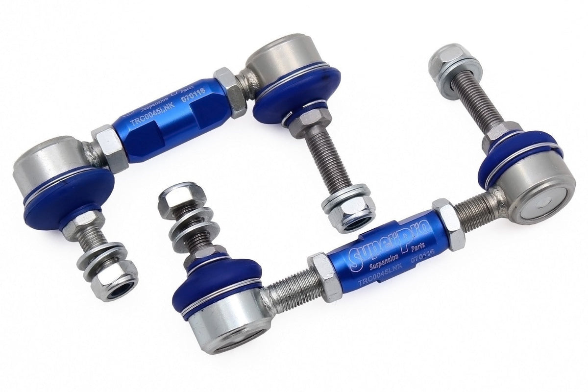 Super Pro Adjustable End Link 100mm-120mm (10mm Ball End) - Universal