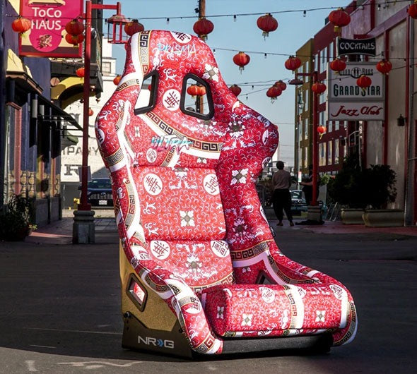 NRG Innovations FRP Prisma Oriental Dynasty Edition Bucket Seat (Large) - Universal
