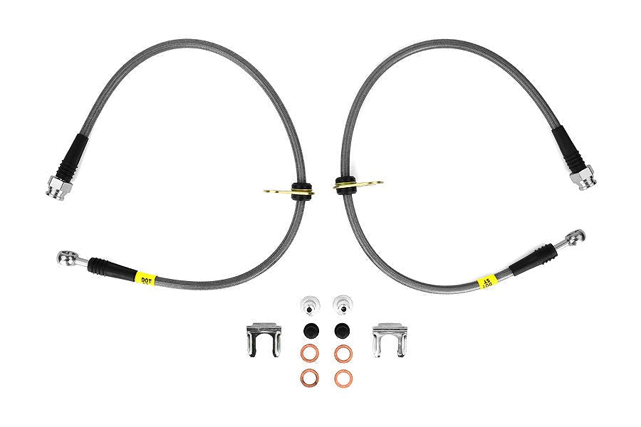 Stoptech Stainless Steel Brake Lines Front - 2013-2016 Scion FR-S / 2013-2020 Subaru BRZ / 2017-2019 Toyota 86