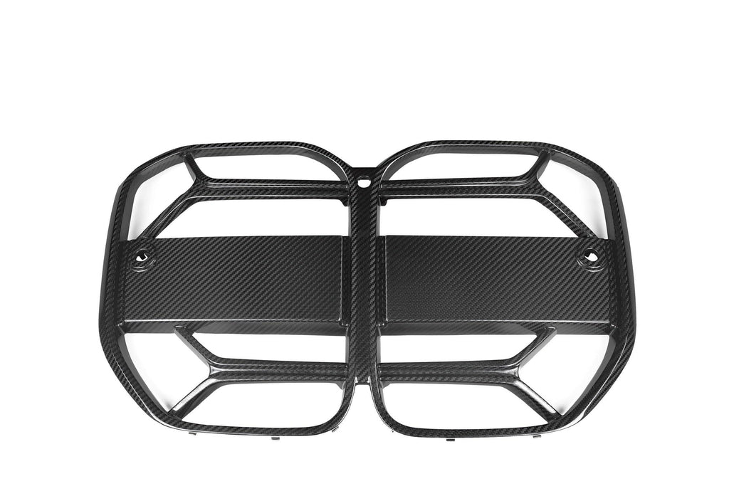 4 Series Coupe/Convertible G22/G23 CSL Style Dry Carbon Fiber Grill With or Without ACC