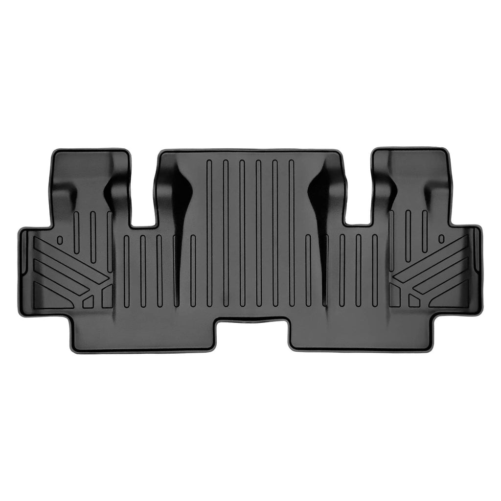 SMARTLINER Floor Liners for 2014-2022 Ford Transit Connect (Wagon-Longwheelbase) | Vinyl | With Secondary Footrest