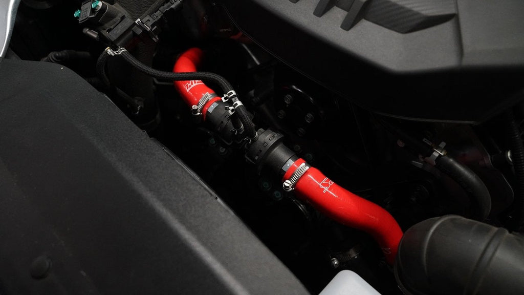 HPS Silicone Breather BOV Hose Kit 2019-2024 Genesis G70 3.3T V6 Twin Turbo, 57-2045