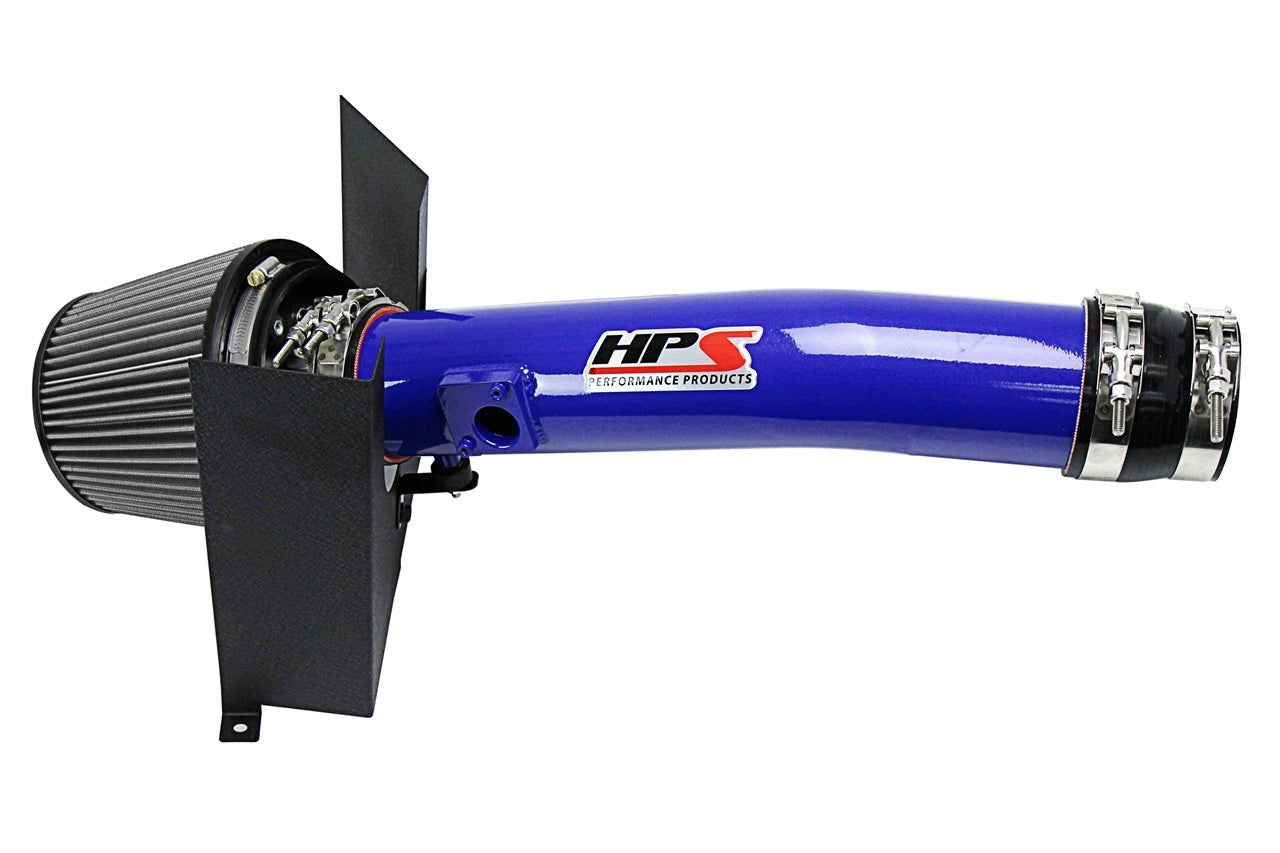 HPS Shortram Air Intake Kit 2010-2024 Toyota 4Runner 4.0L V6, Includes Heat Shield, 827-583