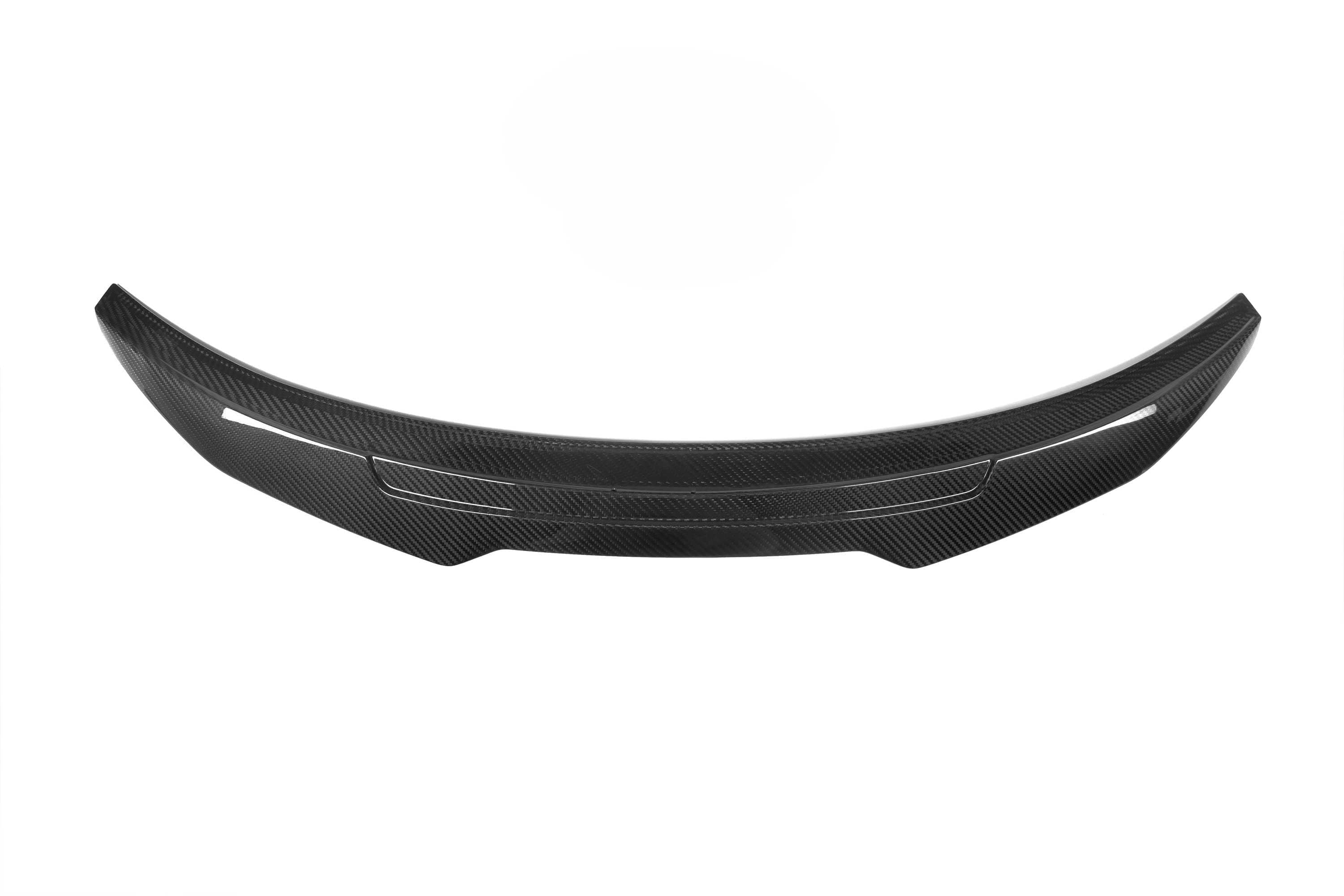 E82 Sedan High Kick Dry Carbon Spoiler