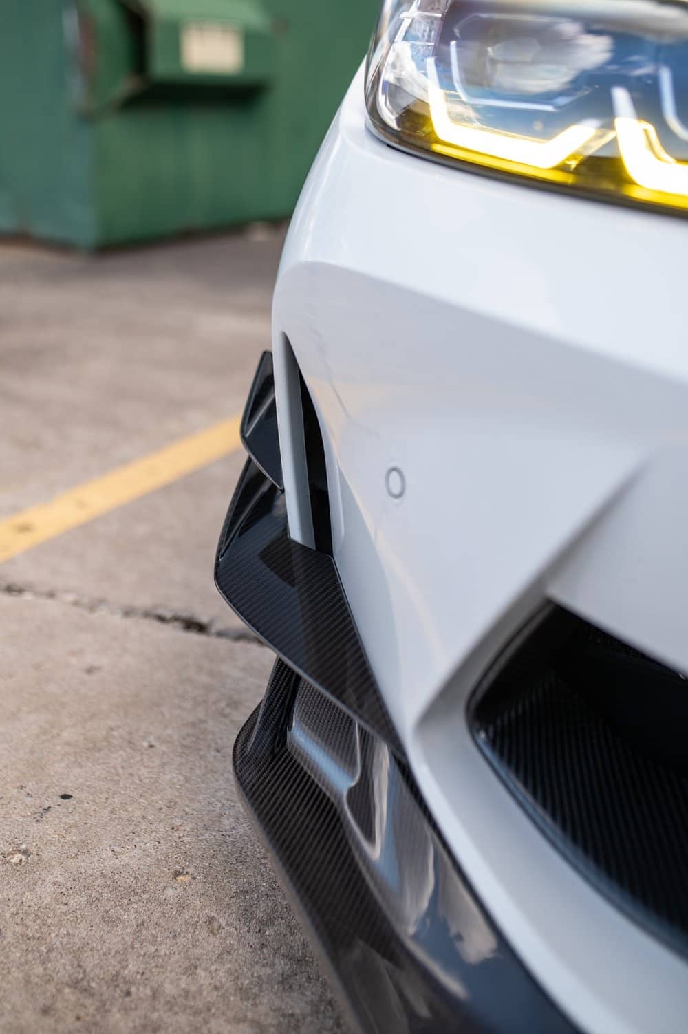 G8X Dry Carbon Fiber Front Canards