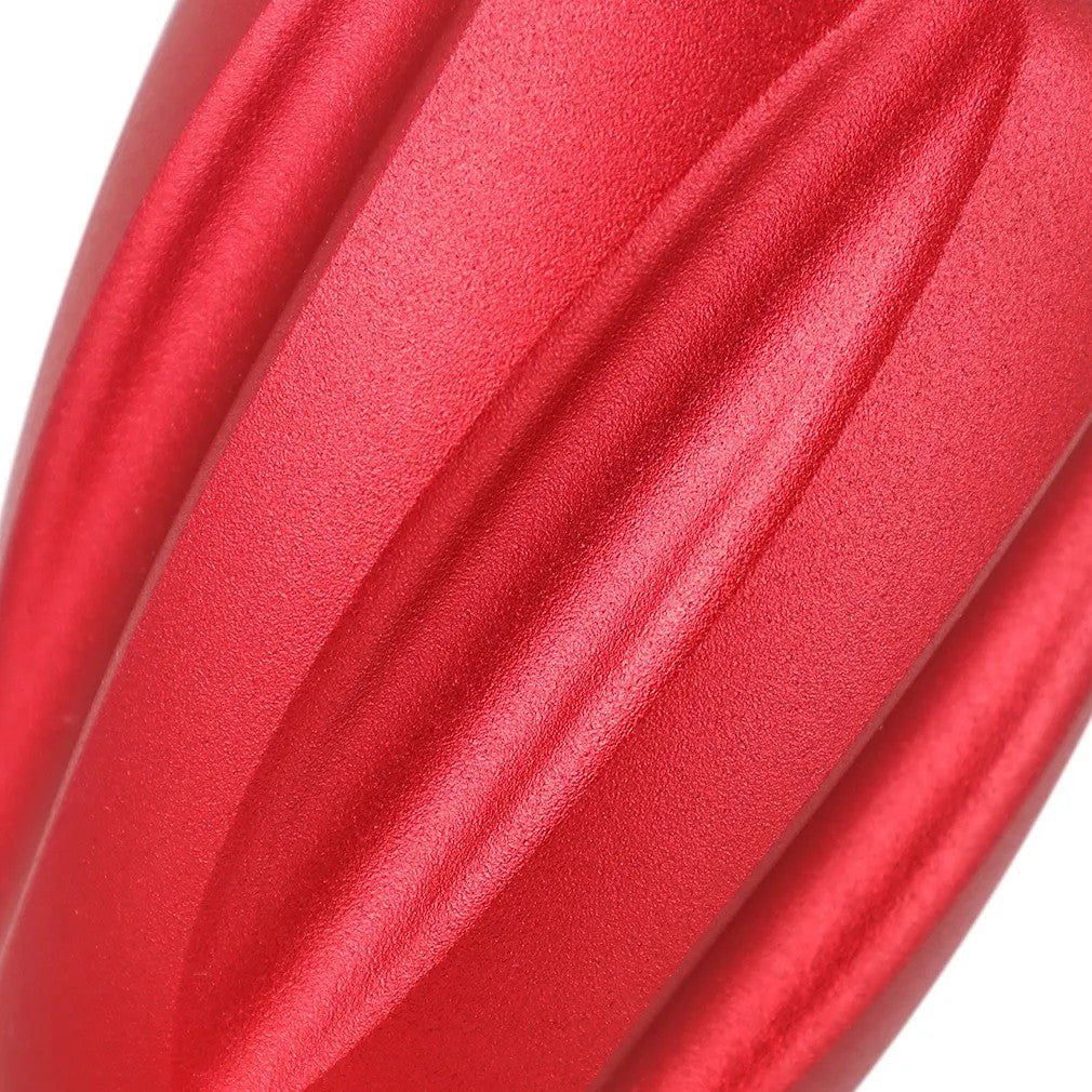 Mishimoto Steel Core Twist Shift Knob Red Aluminum - Universal