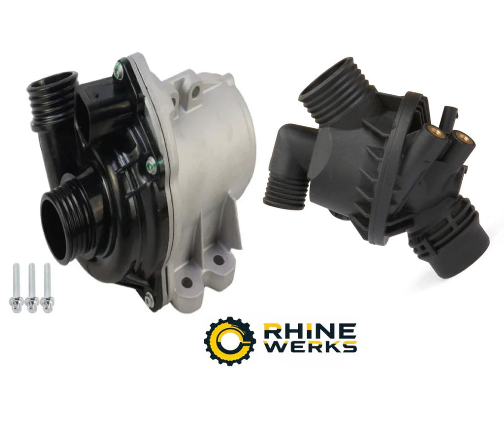 BMW F25 X3/X4 xDrive35i Electric Water Pump & Thermostat Kit By RhineWerks 11515A05704