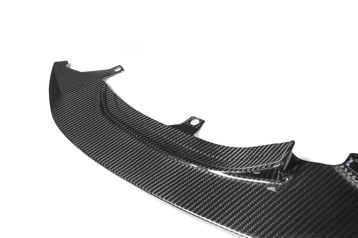 F8X V1 Style Dry Carbon Fiber Front Lip