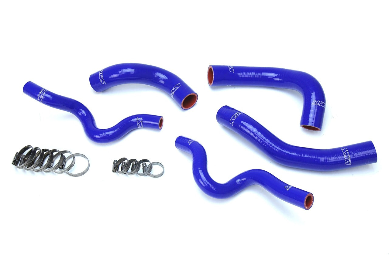 HPS Reinforced Blue Silicone Radiator Hose Kit Coolant Hyundai 13-17 Veloster 1.6L Turbo