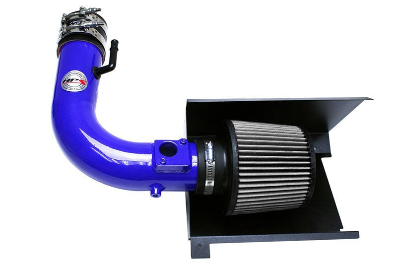 HPS Performance Performance Shortram Air Intake 2012-2017 Toyota GT 86, Includes Heat Shield, Blue - 2013-2016 Scion FR-S / 2013-2020 Subaru BRZ / 2017-2020 Toyota 86