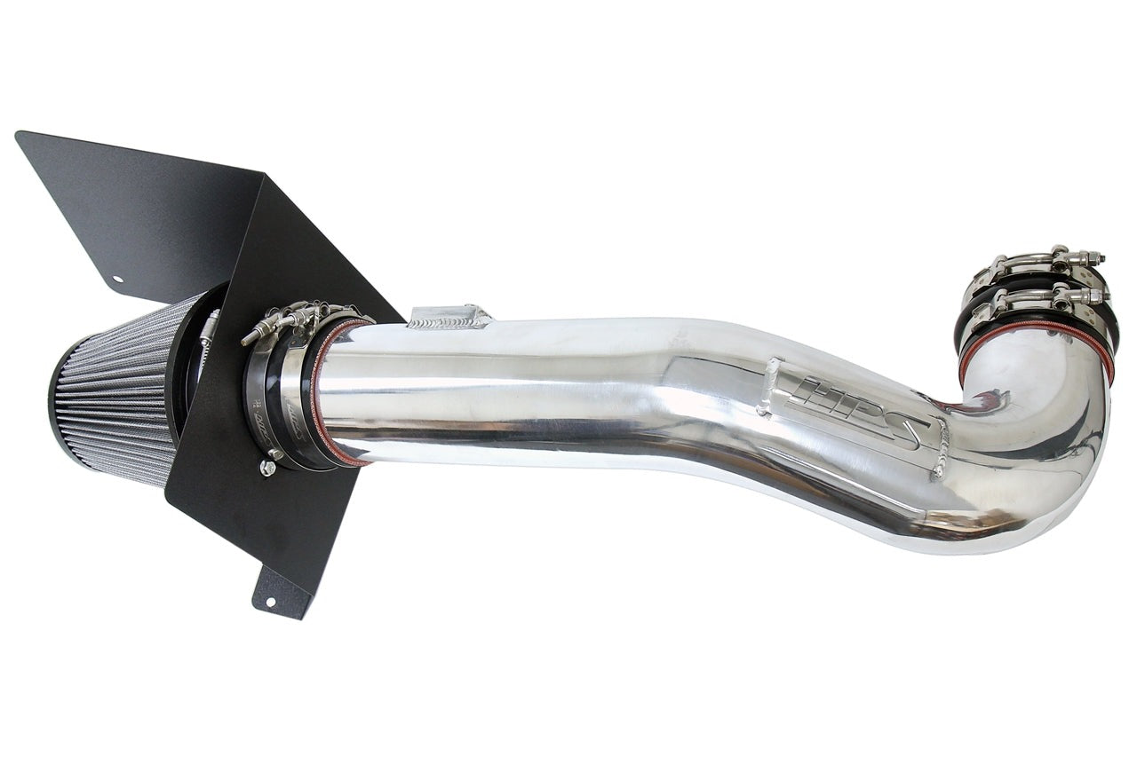 HPS Shortram Air Intake Kit 2009-2014 Chevy Suburban 5.3L V8, Includes Heat Shield, 827-667