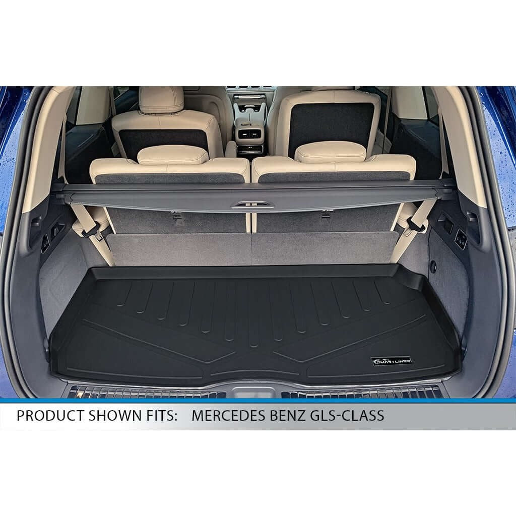 SMARTLINER Floor Liners for 2020-2026 Mercedes-Benz GLS-Class 6 Passenger (2nd Row Bucket)
