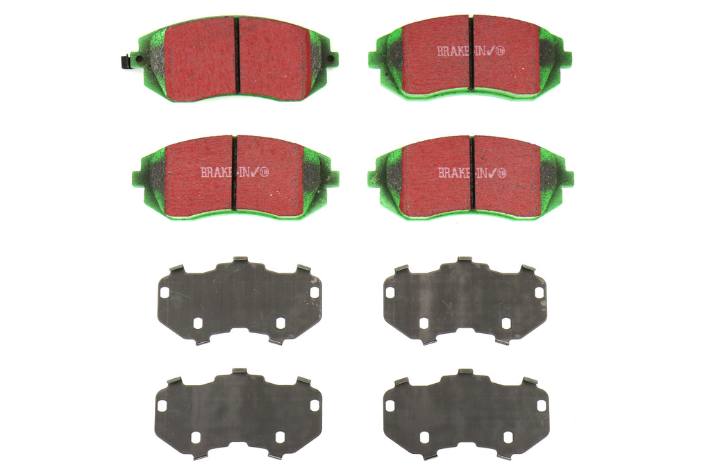 EBC Brakes Greenstuff 2000 Series Sport Disc Brake Pads (Front)