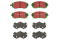 EBC Brakes Greenstuff 2000 Series Sport Disc Brake Pads (Front)