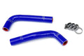 HPS Blue Reinforced Silicone Radiator Hose Kit Yamaha 04-08 YFZ450