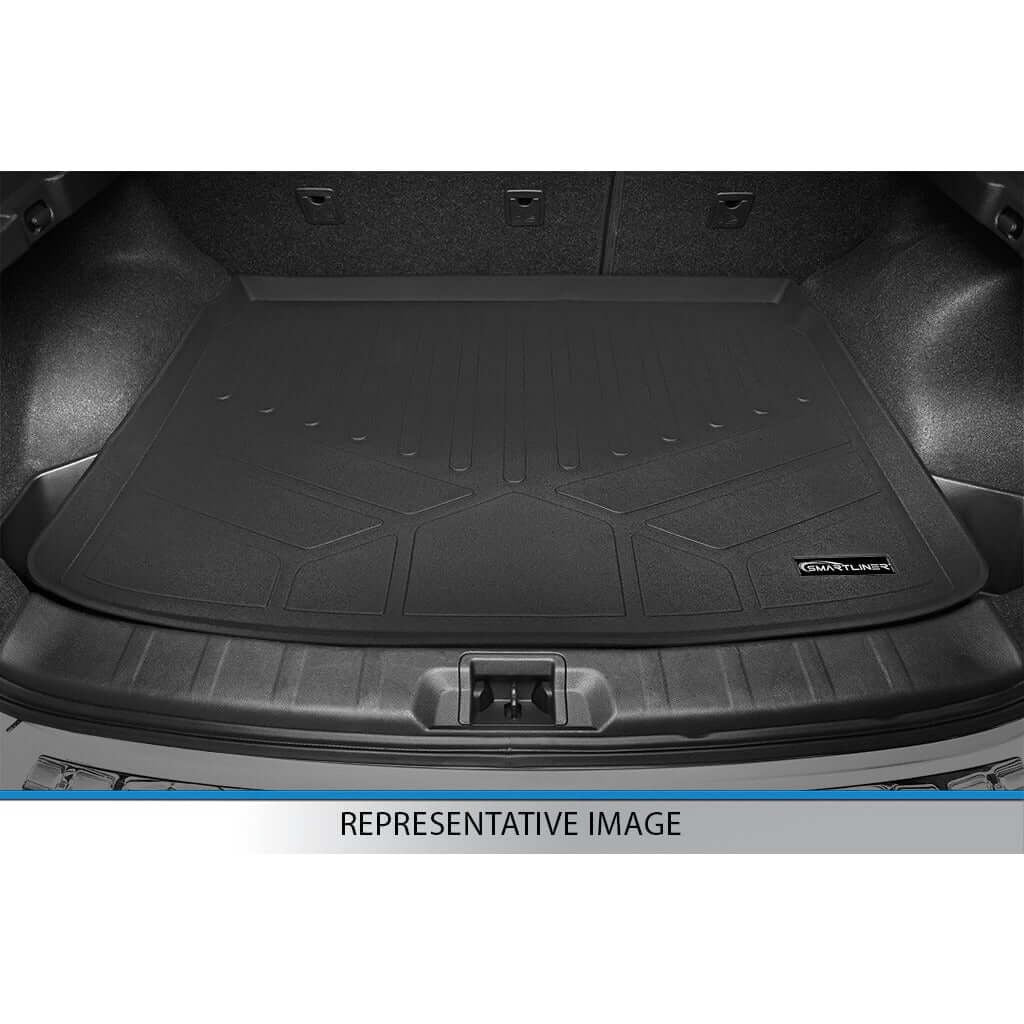 SMARTLINER Floor Liners for 2018-2024 Ford Expedition Max/Lincoln Navigator L 2nd Row Bucket Seats (Only Max or L)