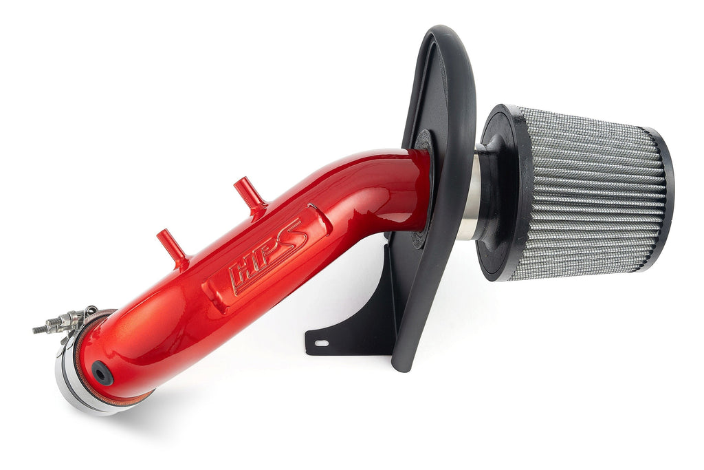 HPS Performance Air Intake Kit with Heat Shield, 2003-2006 Honda Accord 2.4L without MAF sensor, 827-737